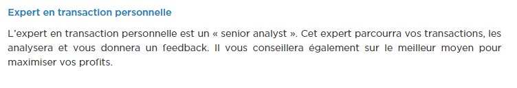 Les analystes personnels : l’atout principal de la formation du broker StockPair
