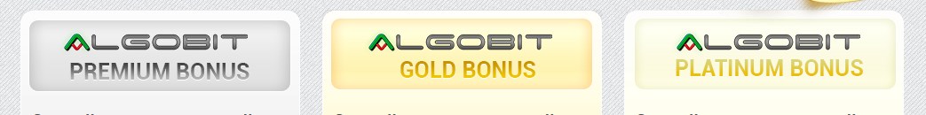 Algobit vous laisse même « généreusement » choisir quel montant vous voulez perdre!